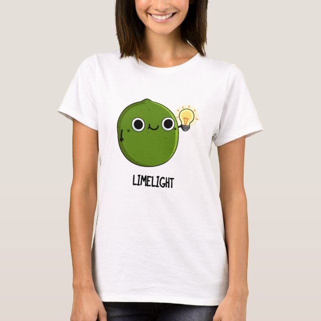 T-shirt Lueur de citron vert Funny Fruit Lime Pun (Devant)