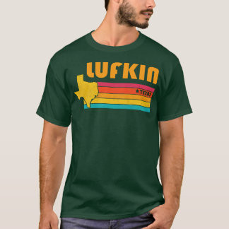 T-shirt Lufkin Texas Vintage Souvenir déshabillé