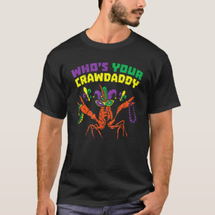 T-shirt Lui Déchirer Votre Crawdaddy Crawfish Jester perle