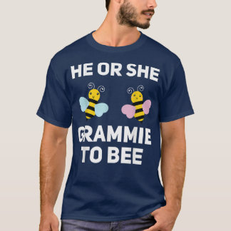 T-shirt Lui Ou Elle Gramme D'Être En Correspondant Bébé Ge