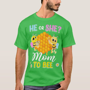 T-shirt Lui Ou Elle Mère À Être Sexe Révéler Baby shower P