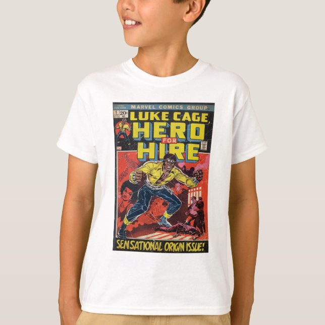 T-shirt Luke Cage Comic #1 (Devant)