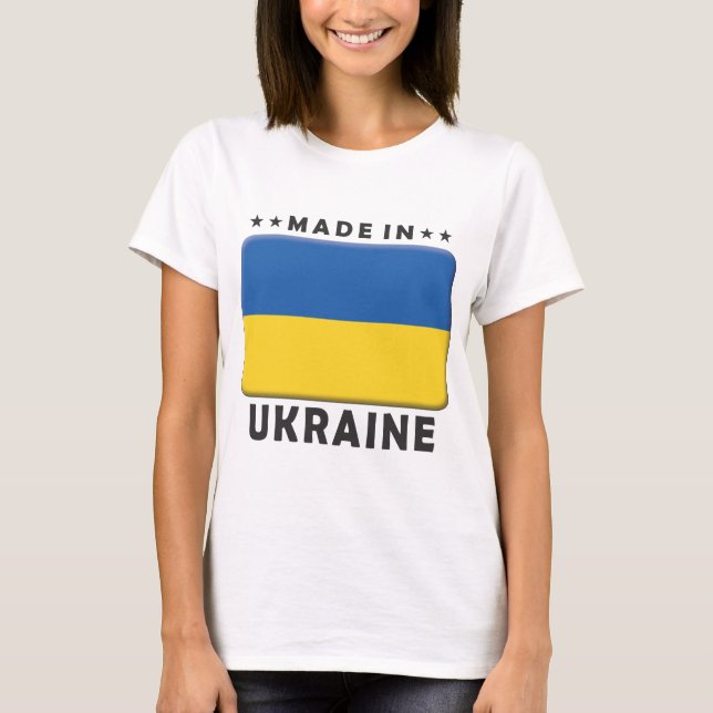 T-shirt L'Ukraine a fait (Devant)