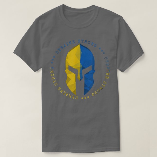 T-shirt L'Ukraine forte  (Design devant)