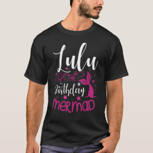 T-shirt Lulu De L'Anniversaire Fête De L'Anniversaire De L