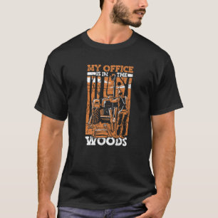 T-shirt Lumberjack Woodworker Ax Chainsaw