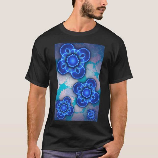 T-shirt Lumière bleue (Devant)