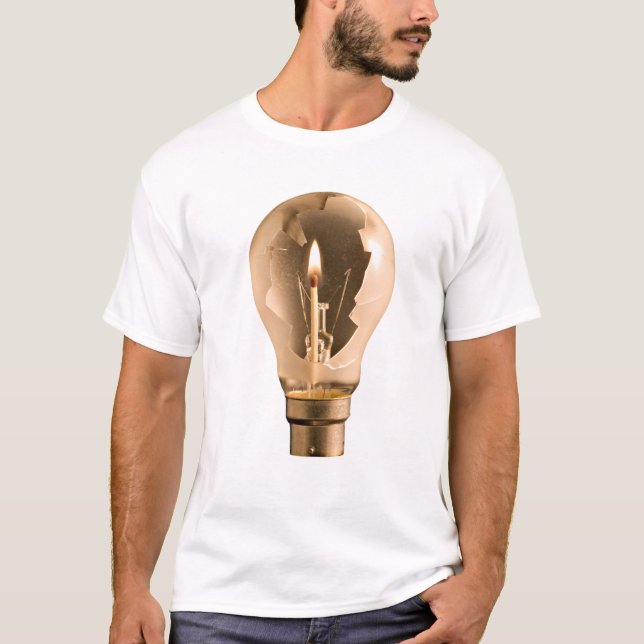 T-shirt Lumière dans l'obscurité (Devant)