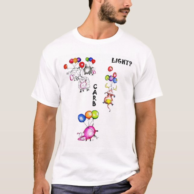 T-SHIRT LUMIÈRE DE CARB ? (Devant)