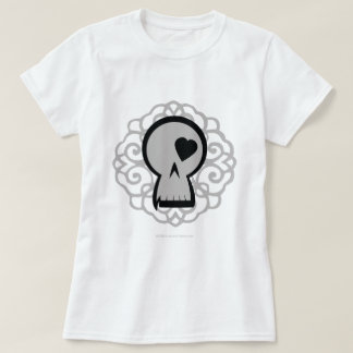 T-shirt Lumière de logo celtique de crâne de motif