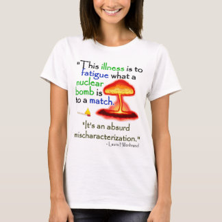 T-shirt Lumière de Mischaracterization de CFS/Absurd