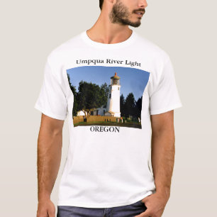 T-shirt Lumière de rivière d'Umpqua, chemise de l'Orégo