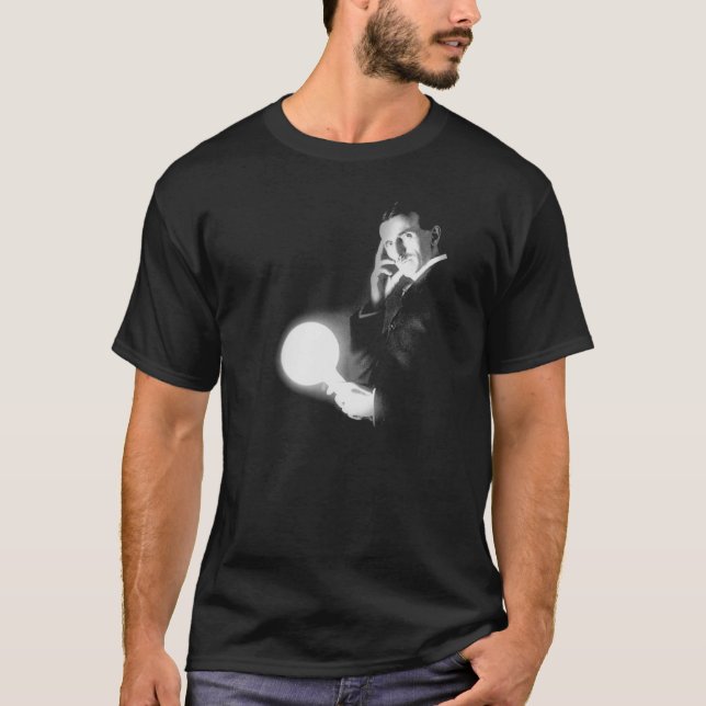 T-shirt Lumière de Tesla (Devant)