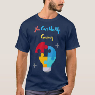 T-shirt Lumière électrique colorée You Canx27t Utiliser Cr