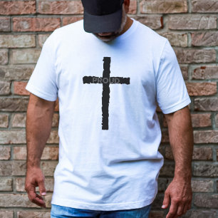 T-shirt Lumière minimaliste de pierre chrétienne fière