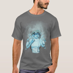 T-shirt Lumière personnelle de musique