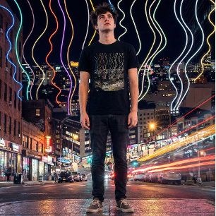 T-shirt Lumières de la ville de Boston
