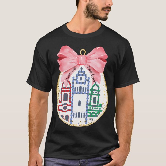 T-shirt Lumières de la ville de Kansas (Devant)