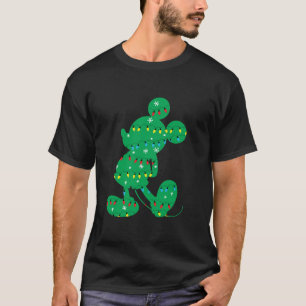 T-shirt Lumières de Noël Disney Mickey Mouse
