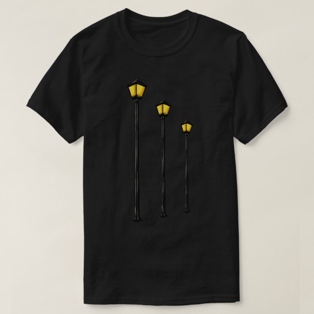 T-shirt Lumières de rue Night Street (Design devant)