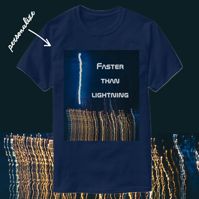 T-shirt Lumières de ville (Créateur téléchargé)