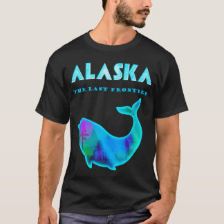 T-shirt Lumières du nord de l'Alaska
