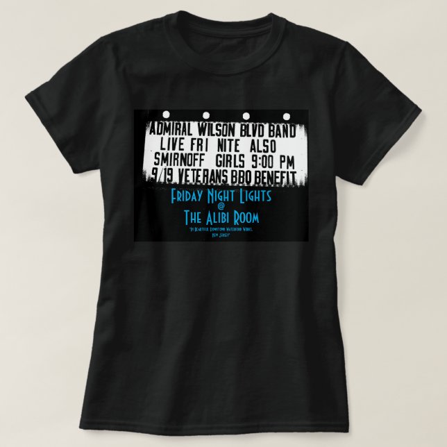T-shirt Lumières du vendredi soir (Design devant)