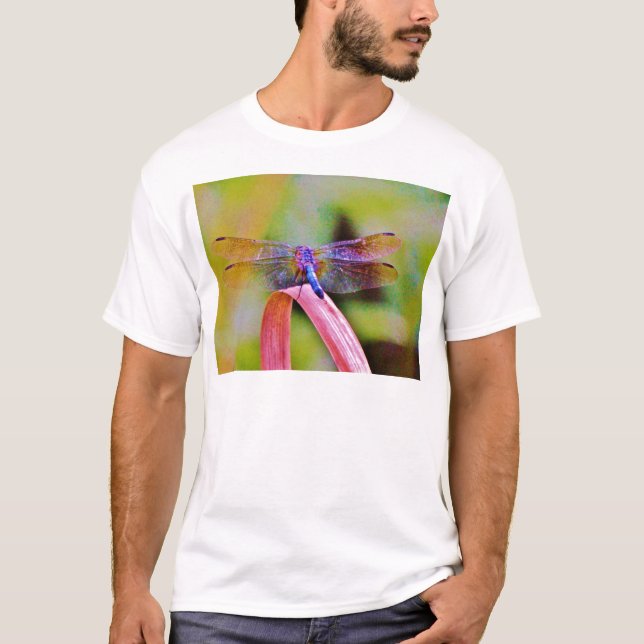 T-shirt Lumineux Arc-en-ciel rose (Devant)