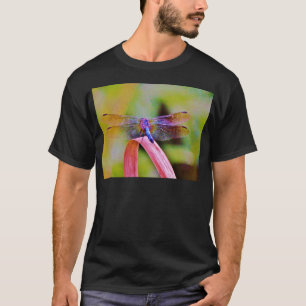 T-shirt Lumineux Arc-en-ciel rose