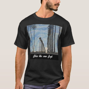 T-shirt Luminosité comme van Gogh