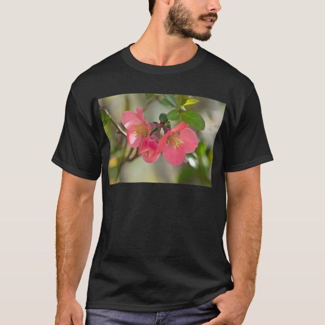 T-shirt Luminosité de coing rose (Devant)