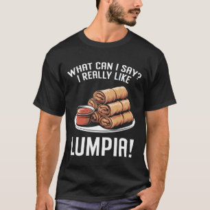 T-shirt Lumpia philippin Amis de la nourriture asiatique