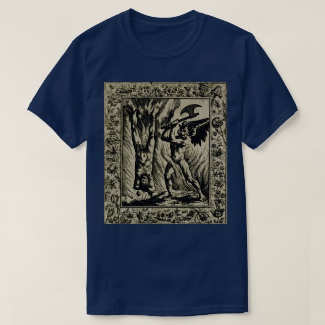 T-shirt L'un des problèmes d'aller en enfer (Design devant)