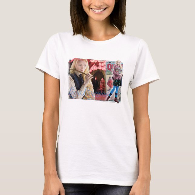 T-shirt Luna Lovegood Montage (Devant)