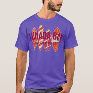 T-shirt Lunada Bay California Big Wave Surfing Surf Waves