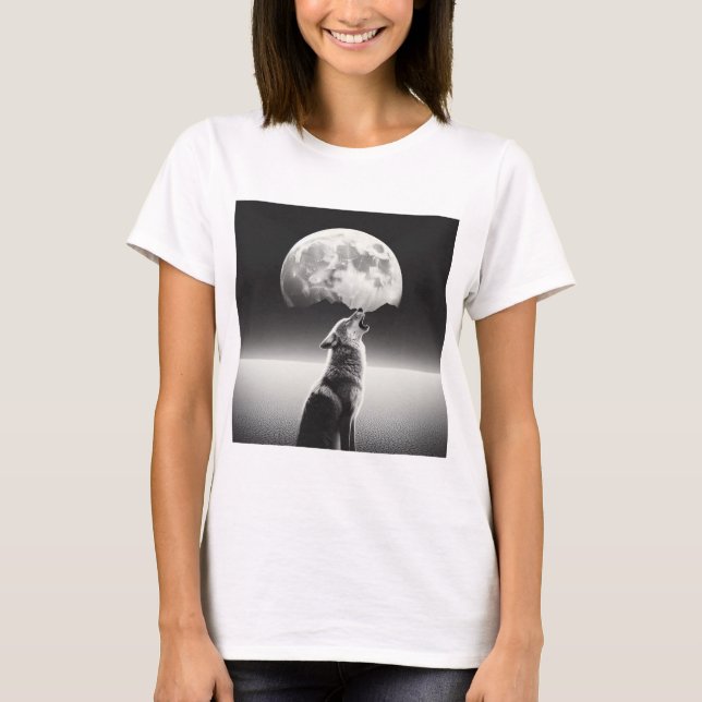 T-shirt Lunar Howl (Devant)
