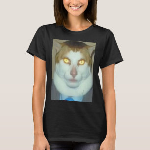 T-shirt Lundi M'A Laissé Broyer Chat