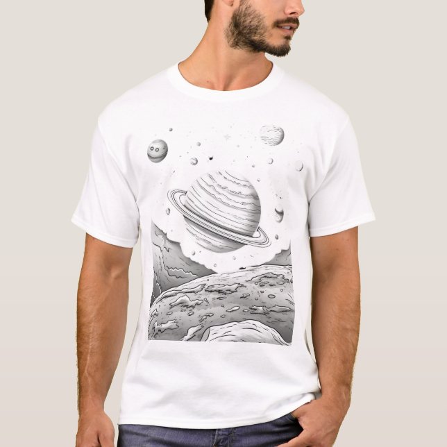 T-shirt Lune (Devant)