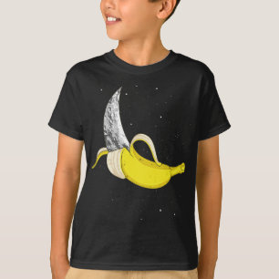 T-shirt Lune Banana Amusante Espace Nourriture Fruit Surré