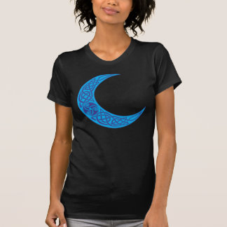 T-shirt Lune bleue celtique