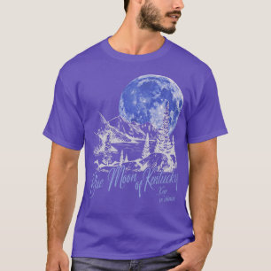 T-shirt Lune Bleue Du Kentucky