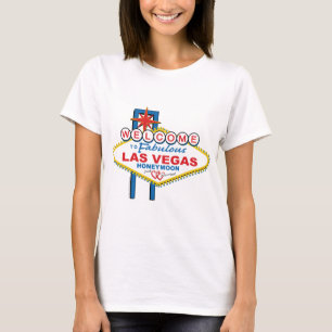 T-shirt Lune de miel de Las Vegas