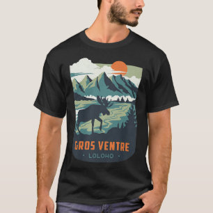 T-shirt Lune de miel longue LOLOHO Gros Ventre Wilderness