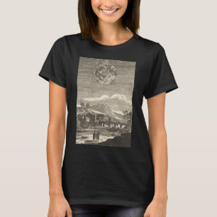 T-shirt Lune d'époque de la Renaissance par Allain Mallet