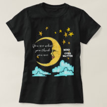 Lune et étoiles Mind sur Matt chemise mal oeil,
