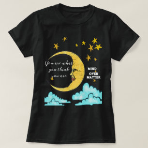 T-shirt Lune et étoiles Mind sur Matt chemise mal oeil,