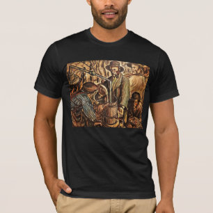 T-shirt Lune faisant blanc éclair Whiskey Liqueur
