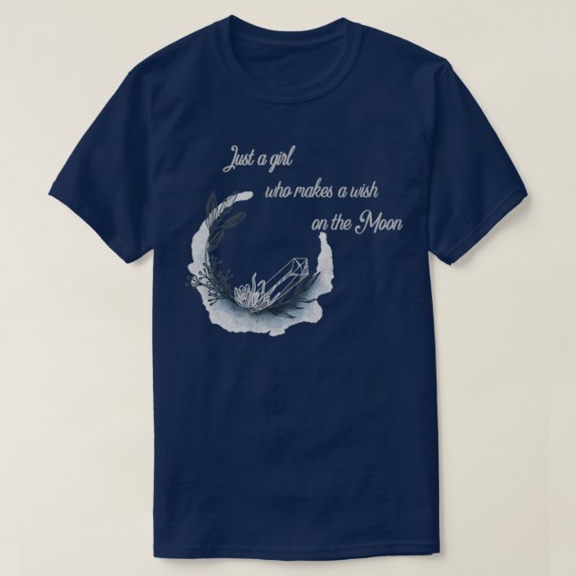 T-shirt Lune fille (Design devant)