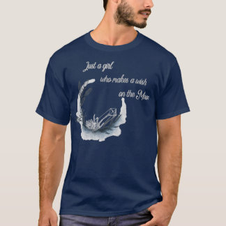 T-shirt Lune fille