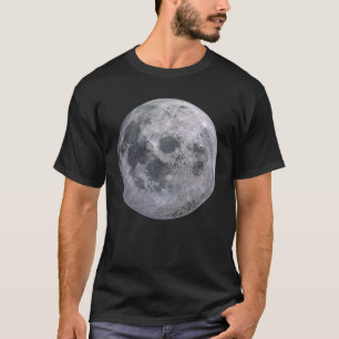 T-shirt Lune gris foncé Design